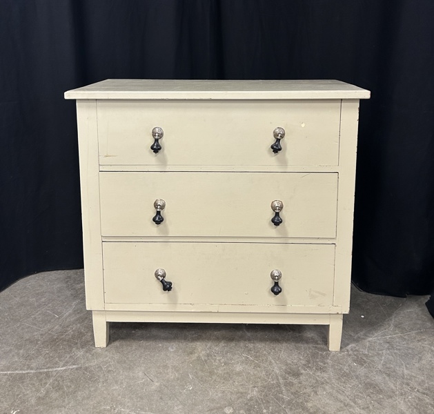 Byrå, 3-lådig, 1900-tal.