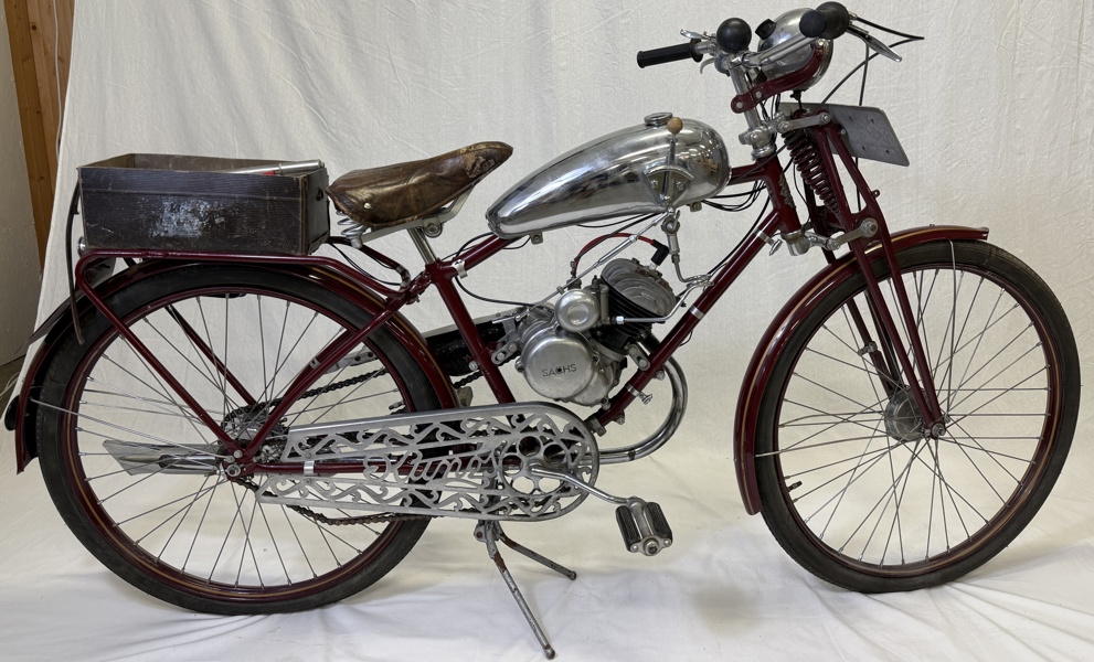 Motorcykel, Blixt 98cc, Kungsvelocipeden, 1930-tal.