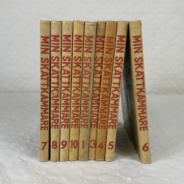 Böcker, min skattkammare, 1-10 (nummer 2 saknas)