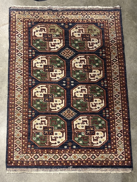 Handknuten matta, Pakistan Turkman.