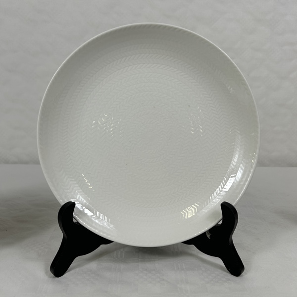 Hertha Bengtsson. Tallrikar, "Blå Eld", Rörstrand.6st Mattallrikar