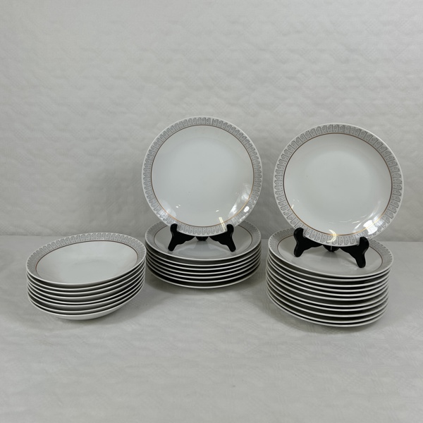 Matservisdelar, Ryrene, Rörstrand.