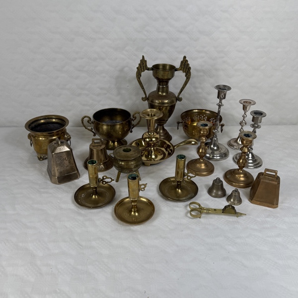 Diverse, mässingsföremål, m.m.