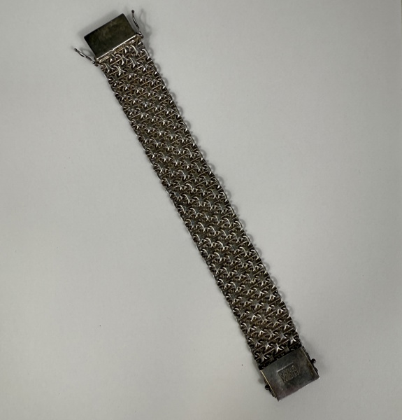 Silverarmband, "X-Länk, 925/1000 Sterlingsilver.