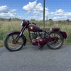 Motorcykel BSA, modell C11, 250 cc, 1954, England.