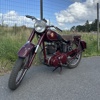 Motorcykel BSA, modell C11, 250 cc, 1954, England.