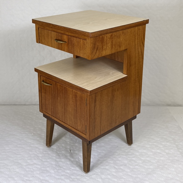 Sängbord, teak, 1900-talets mitt.