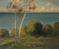 Carl Brandt. Olja på duk, signerad och daterad 1908.