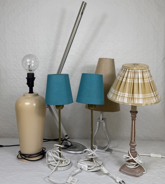 Bordslampor, 6 st.