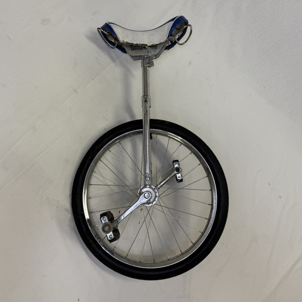 Enhjuling, kromad metall, 1900 tal.