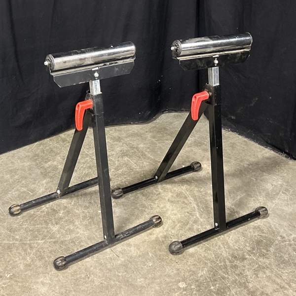 Transportrullar på stativ, 2 st.