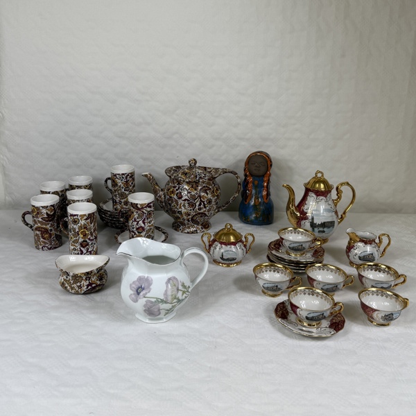 Te- och kaffeservisdelar m.m.