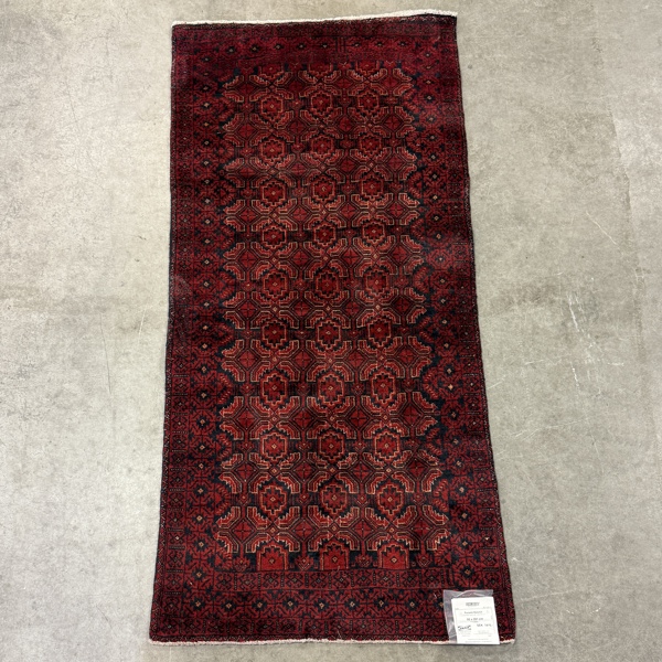 Matta, handknuten, Balutch