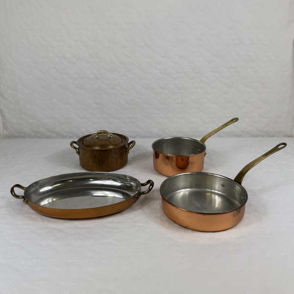 Kockkokkärl, 4 st.
