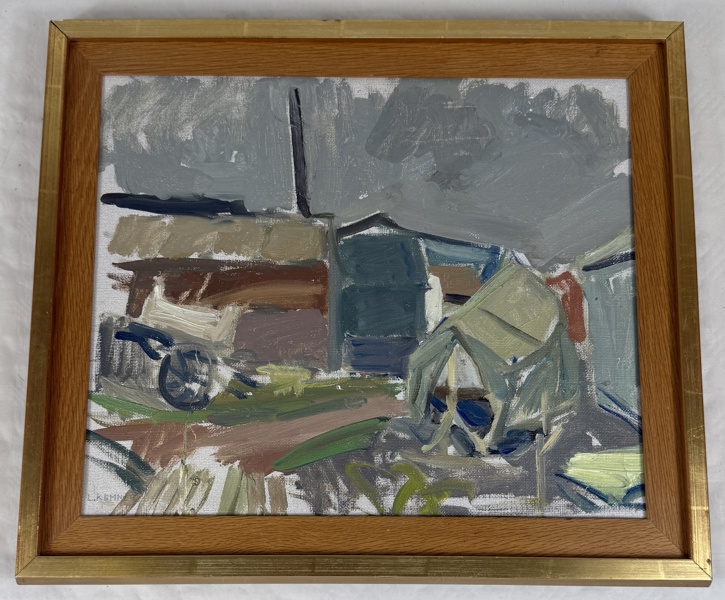 Lars Kemner. Olja på duk, signerad