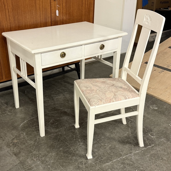 Skrivbord med stol, 1900-talets början.