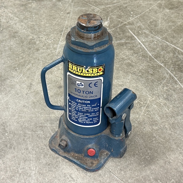 Domkraft, Bruksbo, 10 ton.