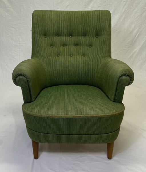 Carl Malmsten. Fåtölj, "Hemmakväll", O.H. Sjögren.