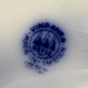 Tallrikar/Fat, 15 delar, Arthur Percy, "Vinranka", och Hertha Bengtson, "Blå Eld".
