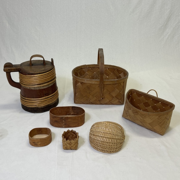 Svepask, korgar m.m.