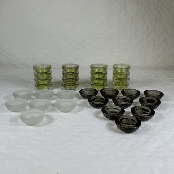 Ljuslyktor, 32 st, glas.