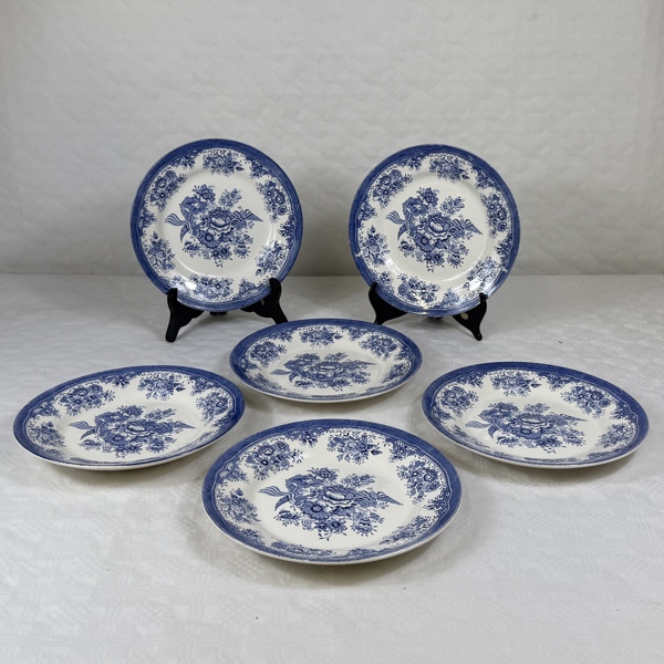 Tallrikar, 6 st, Egersund, Norge.