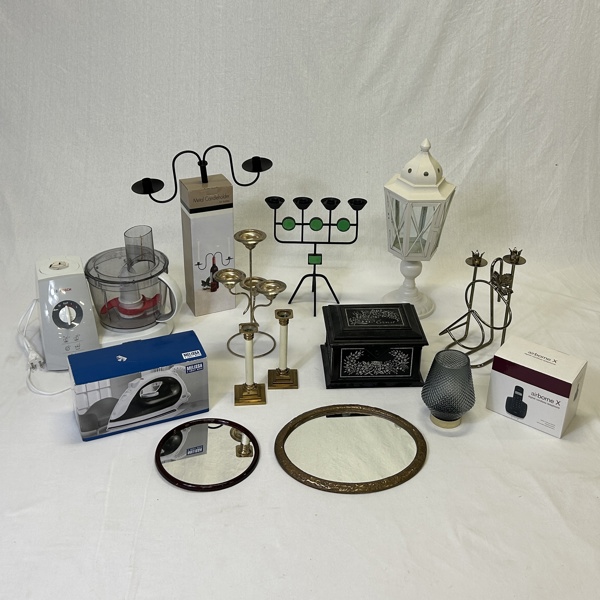 Diverse, bla ljusstake, Gunnar Ander.