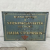 Bijouterier och sedlar, skrin med lock/fötter i silver.