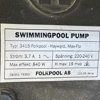 Pool pump.