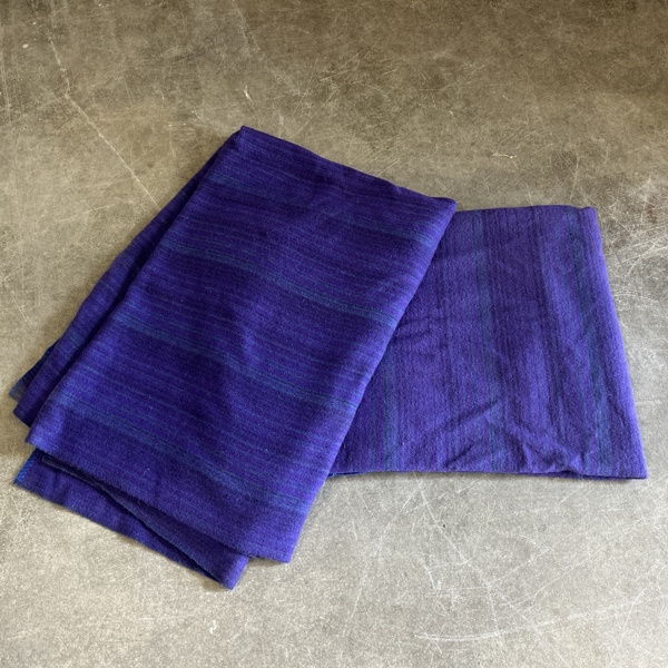 Viola Gråsten. Plädar, 2 st, Tidstrand, ull.