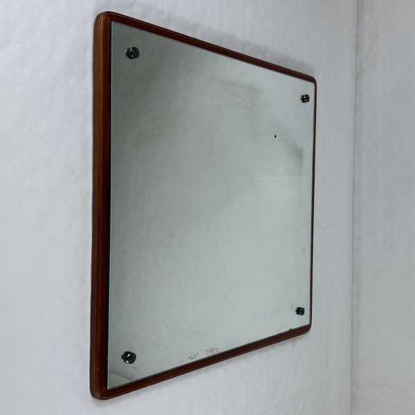 Spegel, teak, 1960/70 tal.
