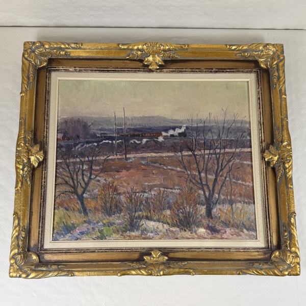 Oidentifierad konstnär. Olja på duk.