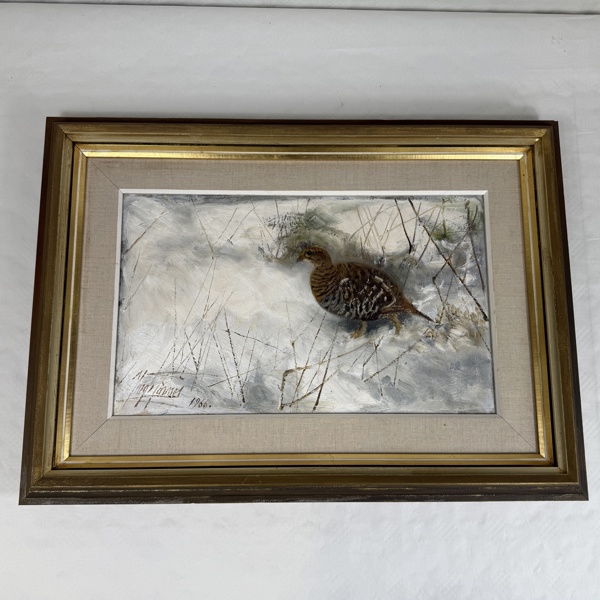 Inge Törner. Olja på duk, signerad och daterad 1966.