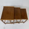 Satsbord, 3 delar, teak, 1960-tal.
