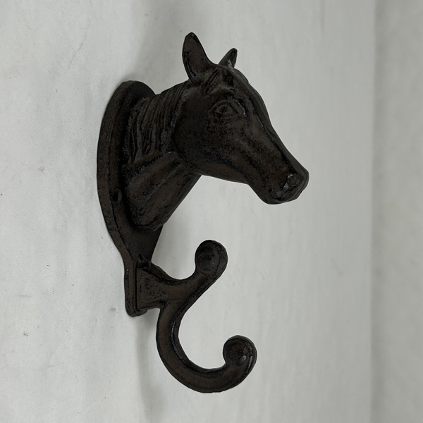 Krok, Hästhuvud, gjutjärn, 1900-tal.