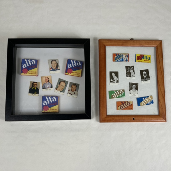 Samlarbilder & Godis Inramat