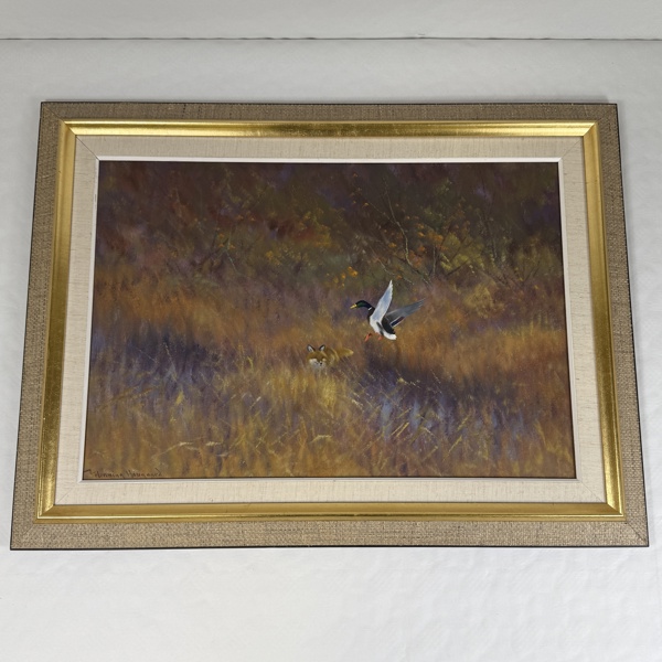 Henning Hougaard. Olja på duk, signerad.