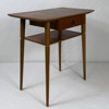 Sängbord, teak, 1950/60 tal.