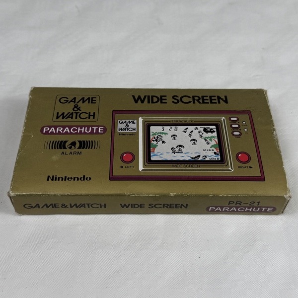 Parachute, Game & Watch, Nintendo, 1981.