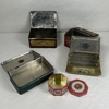Plåtburkar, 5 st.