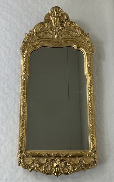 Spegel, förgylld, 1900-tal. Rokokostil
