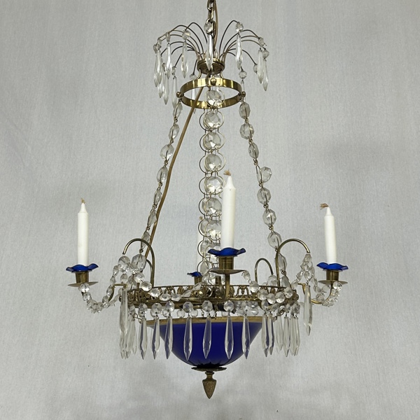 Ljuskrona, gustaviansk stil, 1900-tal.