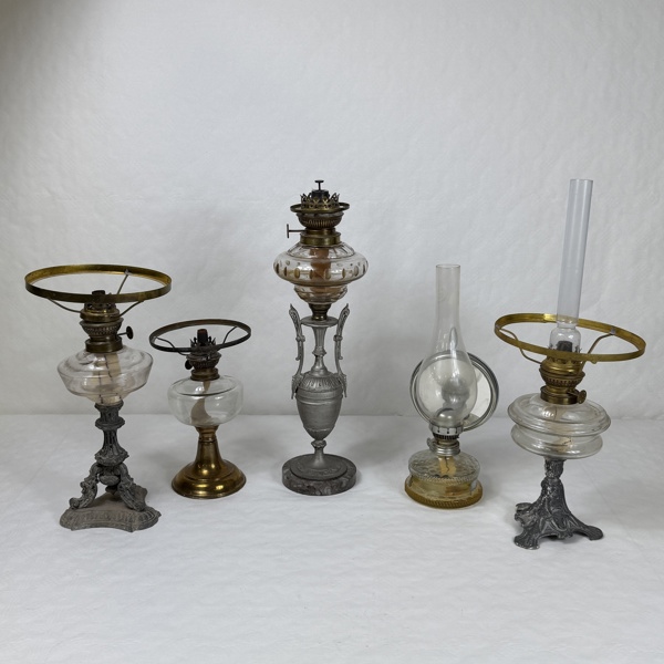 Bordsfotogenlampor, 5 st.