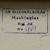 Spegel med belysning, teak, 1960-tal.