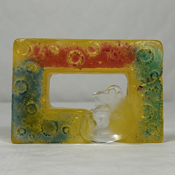 Kjell Engman. Skulptur, Kosta Boda, signerad.