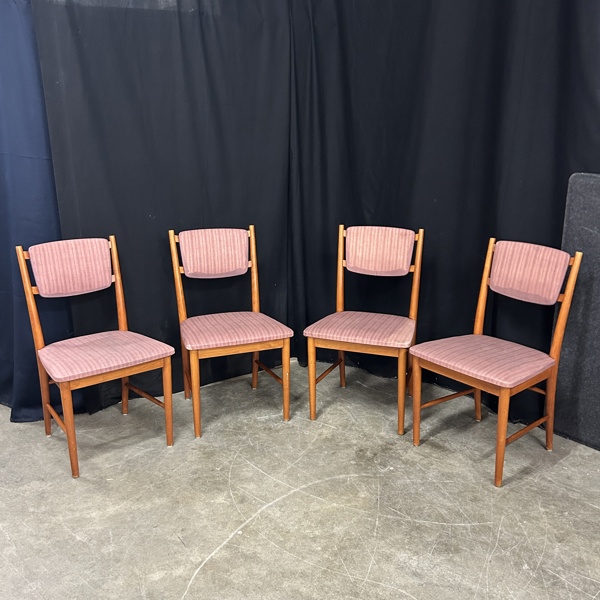 Teak Stolar, 4 st, 1900-talets mitt.