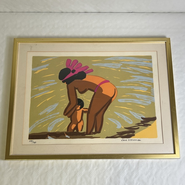 Lars Norman. Färglitogarfi, signerad och numrerad 230/360.