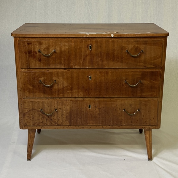 Byrå, teak, 1900-talets mitt.