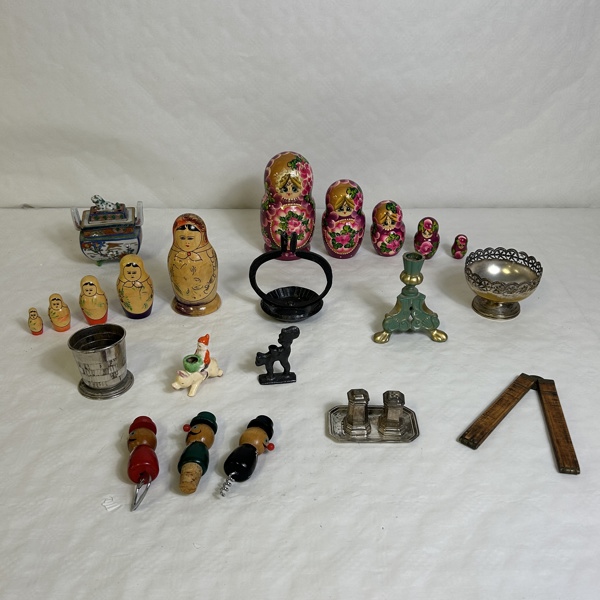 Diverse, bla Katt, gjutjärn, Alunda Gjuteri.