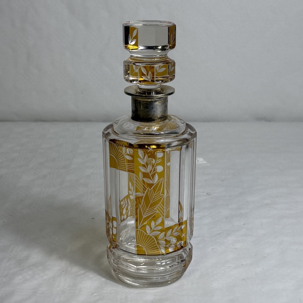 Karaff, glas och silver, 1930-tal.